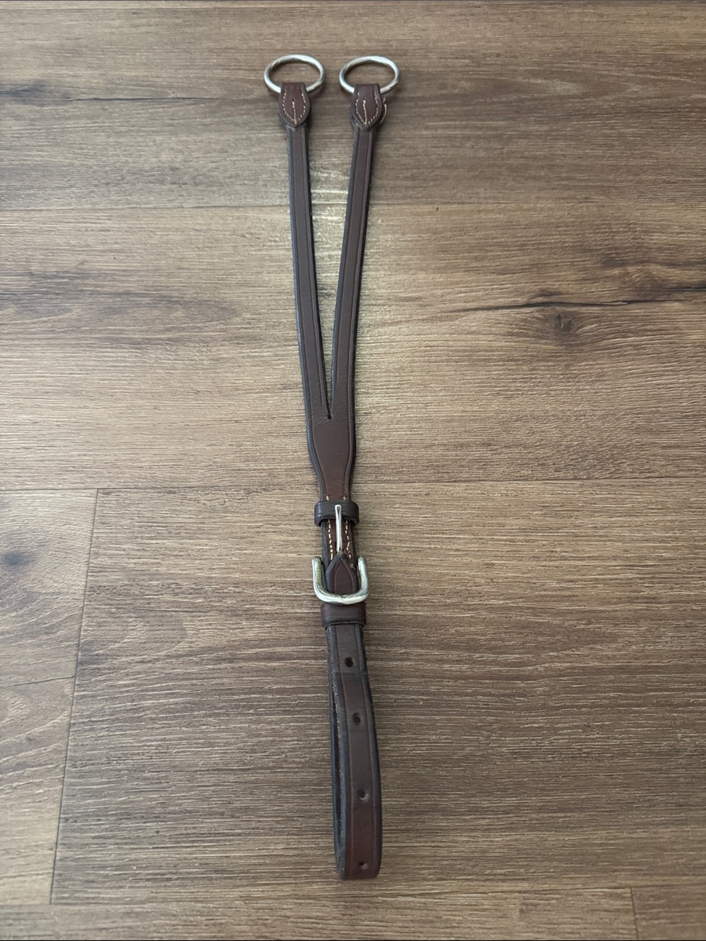 🐴 Brown Leather Running Martingale Attachment 🐴